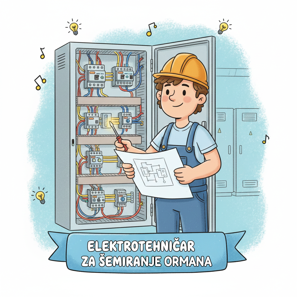 Elektrotehničar za šemiranje ormana